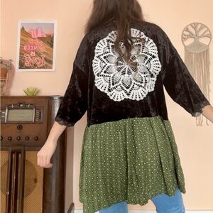 Upcycled Boho Kimono